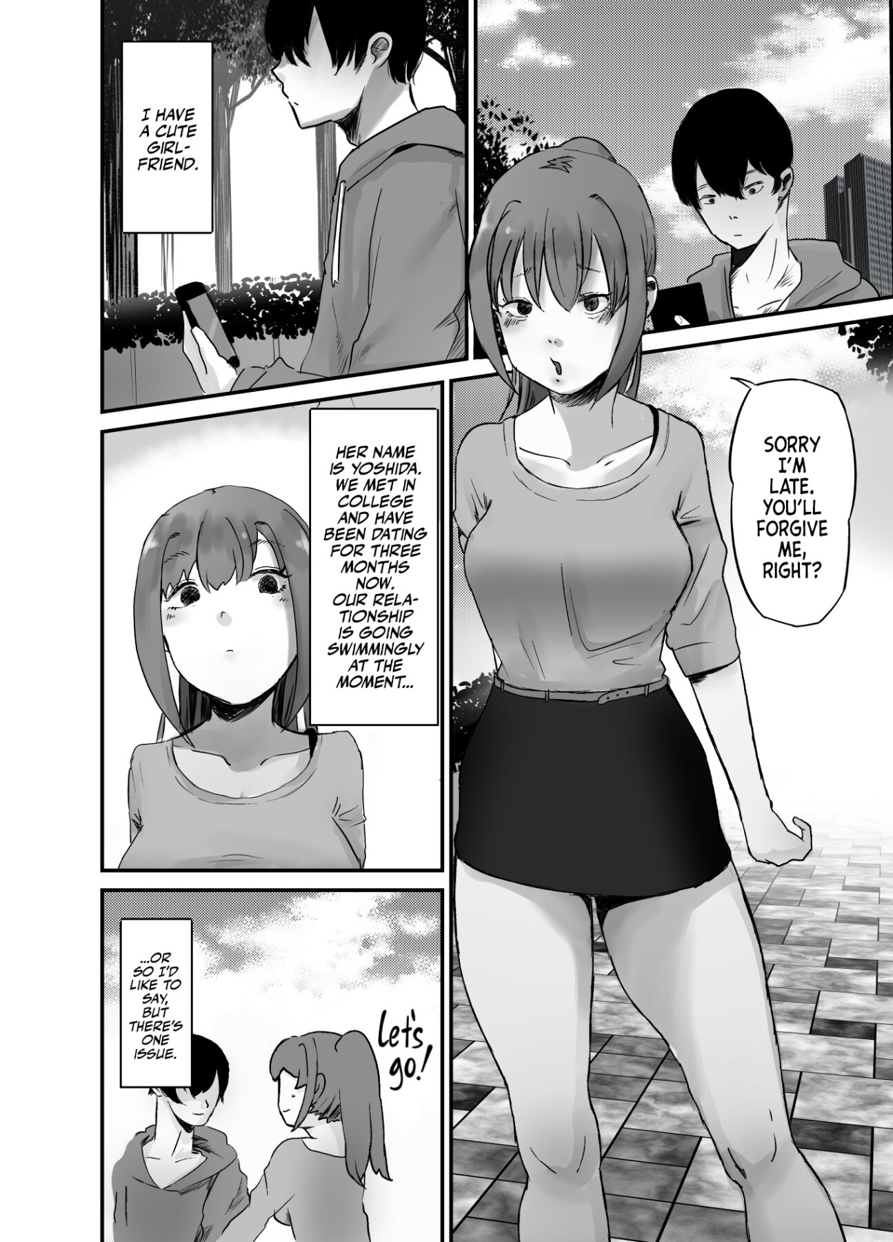 Hentai Manga Comic-NTR Girlfriend-Read-2